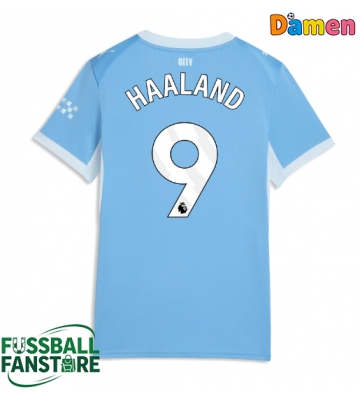 Manchester City Erling Haaland #9 Replik Heimtrikot Damen 2026-27 Kurzarm